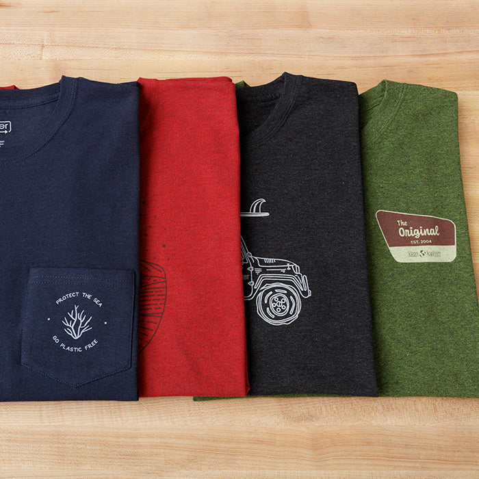 public-lands-t-shirt-x7 klean_shirt_all_designs_outlayed_lifestyle.jpg