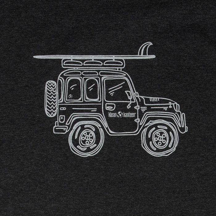 adventure-vehicle-t-shirt-w7 klean_shirt_jeep_front_closeup_lifestyle.jpg